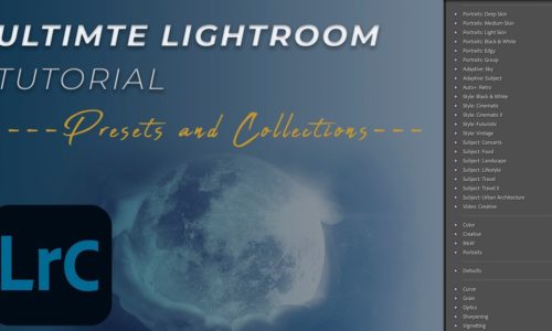 LIGHTROOM PRESETS AND COLLECTIONS-1 CLICK ACTIONS TO CREATE DYNAMIC IMACES